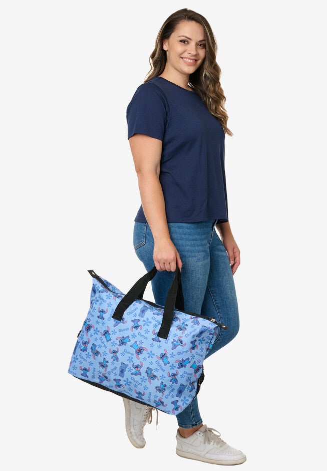 Stitch Weekender Duffel Travel Bag Carry-On Disney, , alternate image number 3