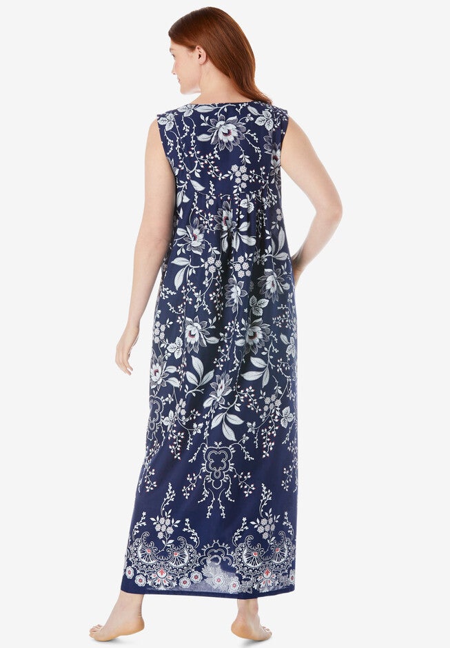 Sleeveless Bib Long Lounger, , on-hover image number 1