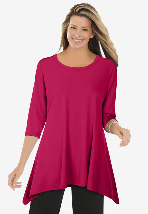 The Sharkbite Tunic, BRIGHT CHERRY, hi-res image number null