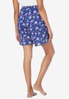 Print Pajama Shorts, , on-hover image number null