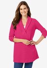 Thermal With Shawl Collar, RASPBERRY SORBET, hi-res image number null