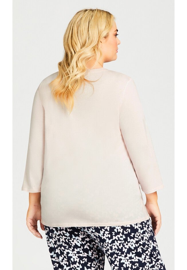 Love Sleep Top, PEARL, alternate image number null