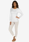 Thermal Long Sleeve Tee , WHITE, hi-res image number null