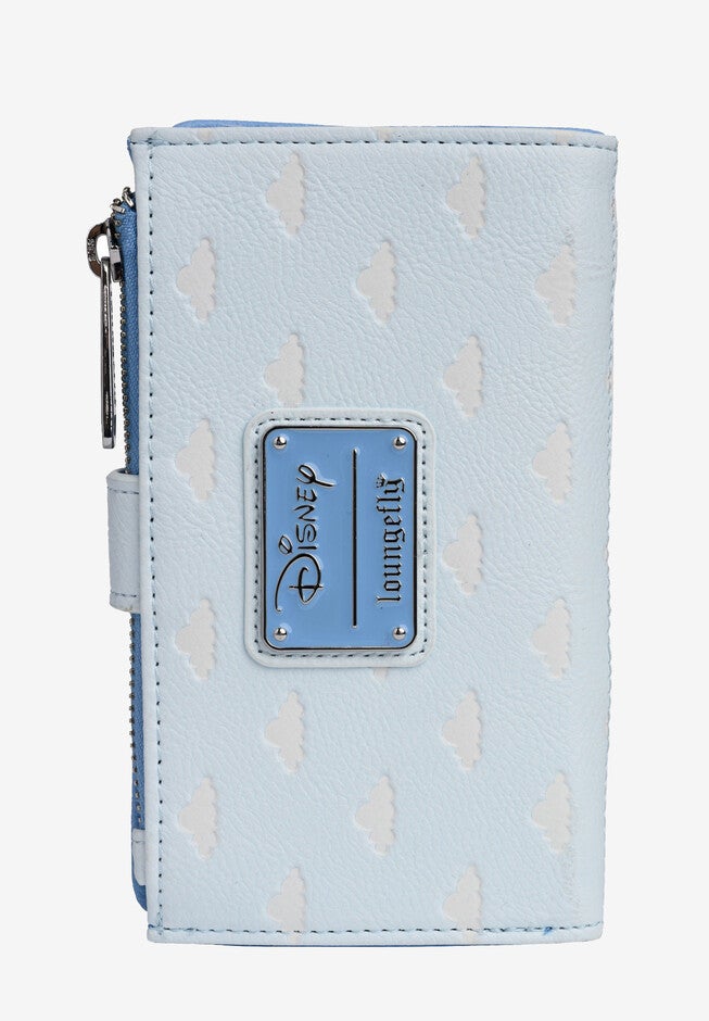 Loungefly X Disney Women'S Eeyore Snap Flap Wallet Clouds Wallet, , alternate image number 6