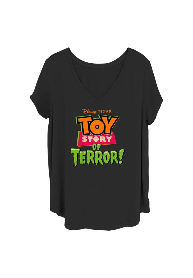 Toy Story Of Terror V-Neck T-Shirt, BLACK, hi-res image number null