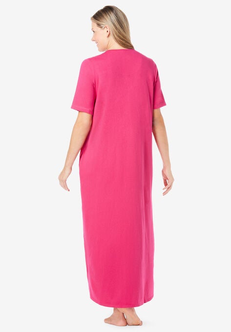 Knit Zip Long Lounger, , on-hover image number null