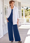 Pull-On Elastic Waist Soft Pants, , alternate image number null