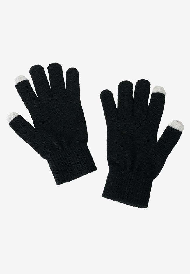 Nightmare Before Christmas Knit Beanie Hat & Touch Screen Gloves, , alternate image number 5