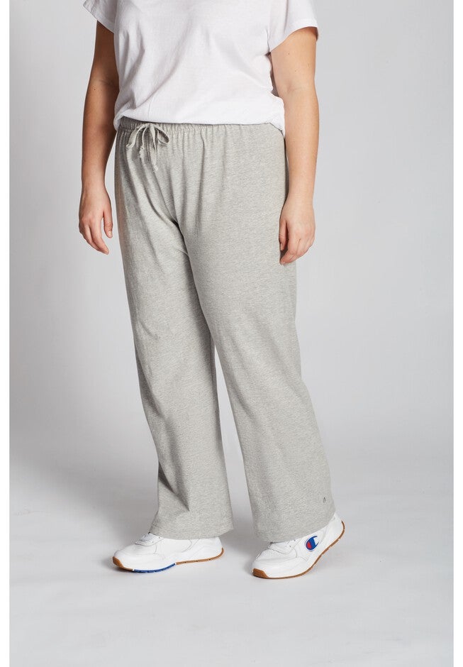Women's Plus Jersey Pants , OXFORD GRAY, hi-res image number 0