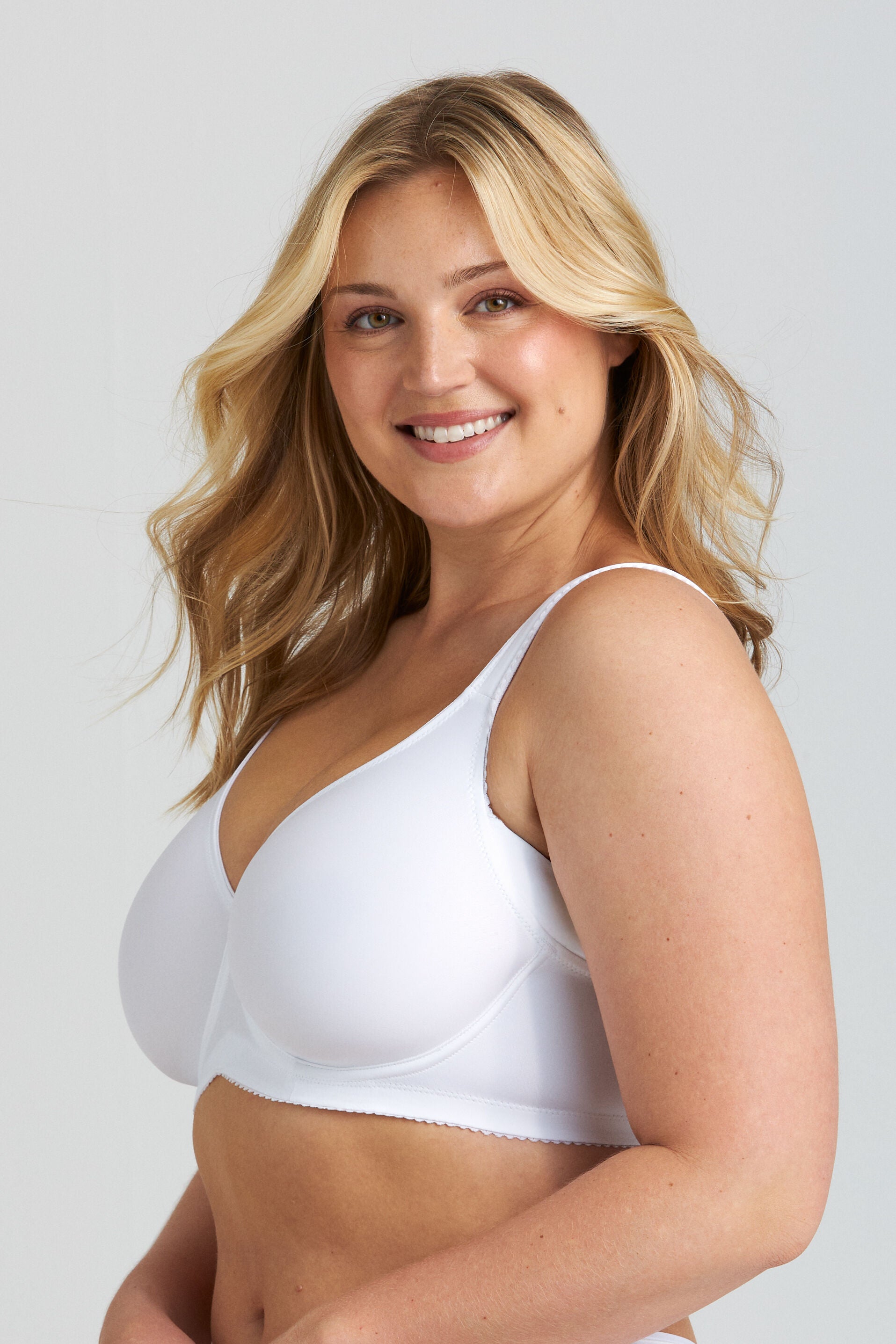 Stay Fresh bra, WHITE, alternate image number 2