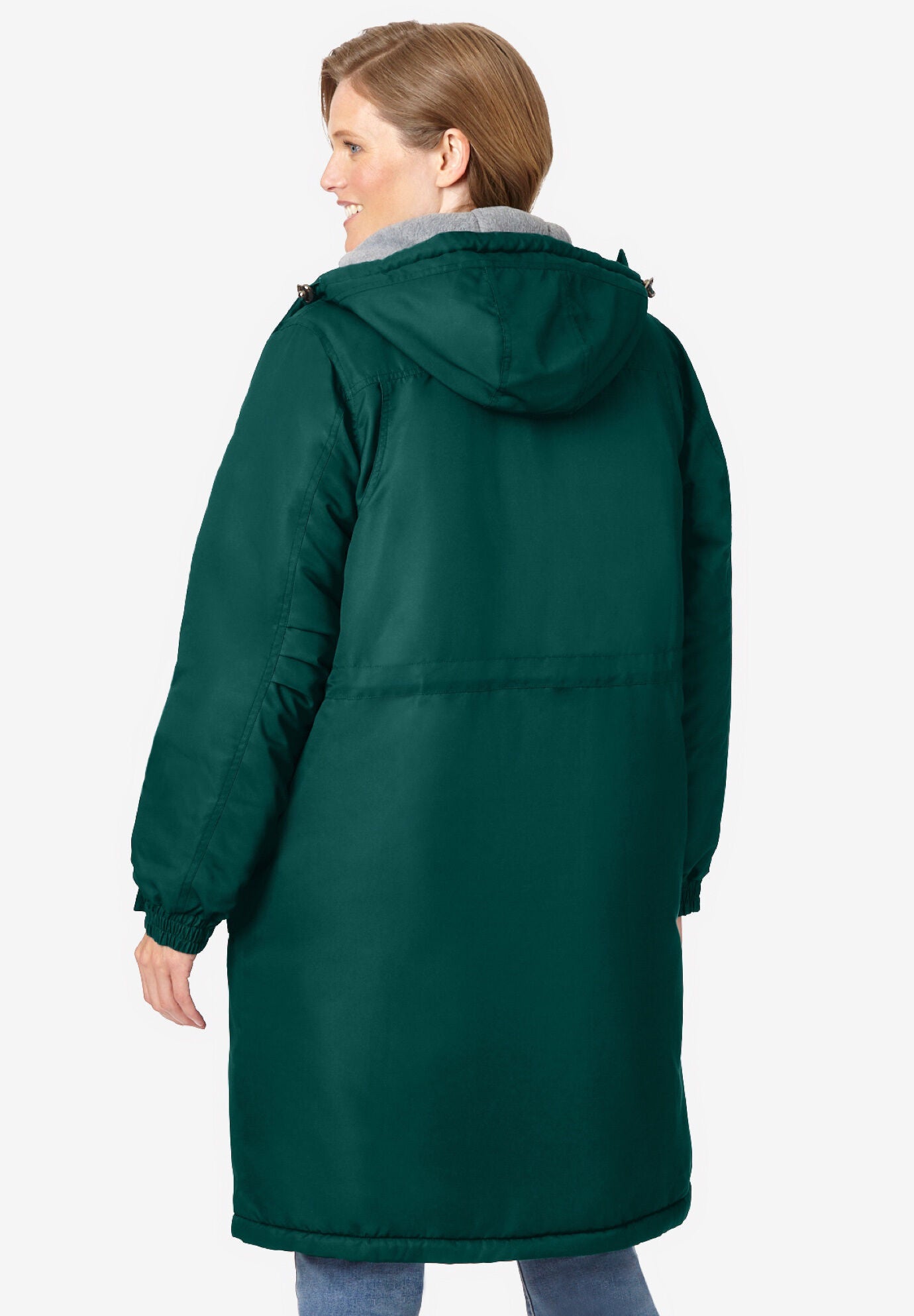 Women's microfiber winter coat store