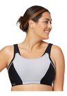 Custom Control Sport Bra, BLACK GREY, hi-res image number null