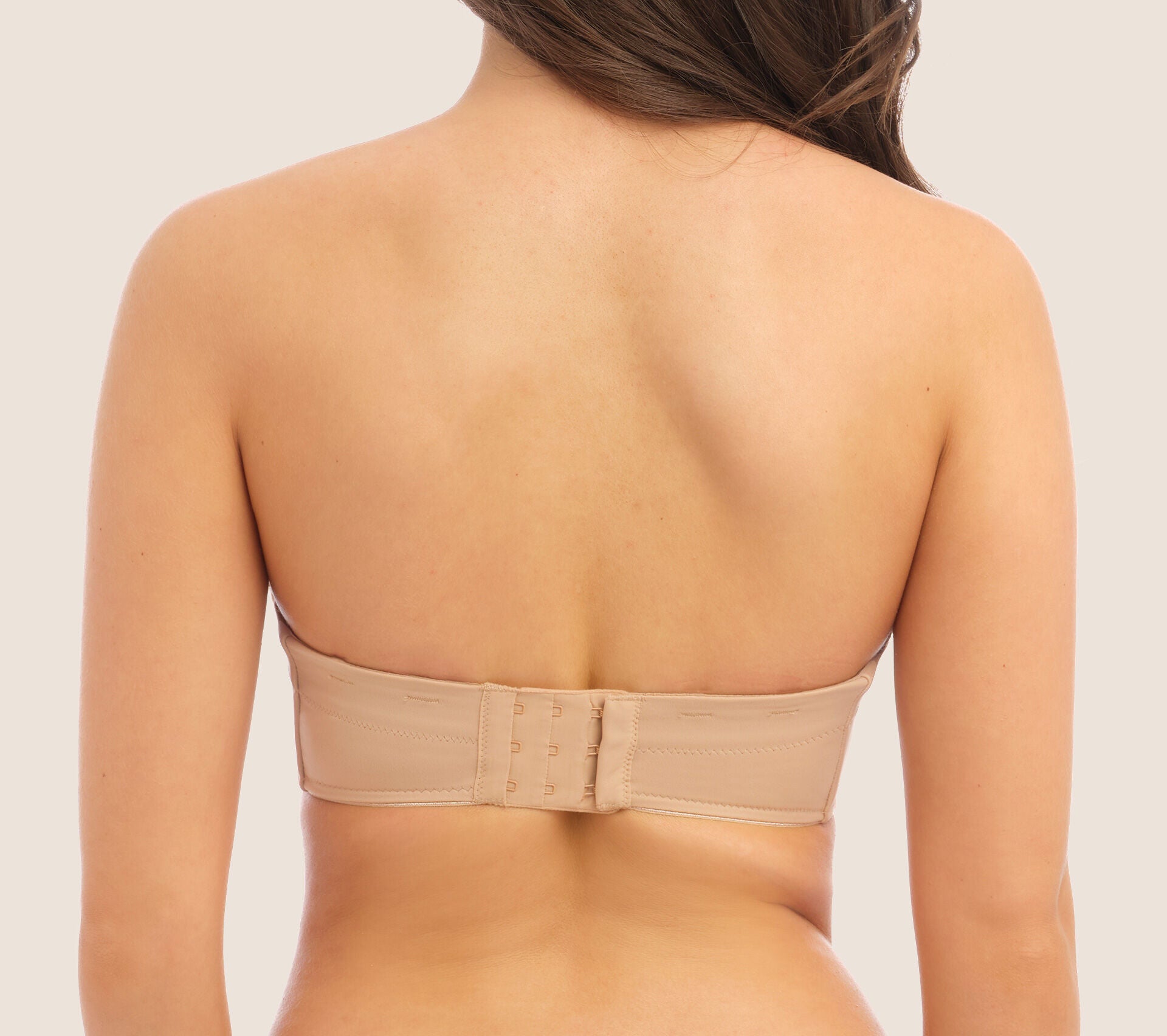 Smoothing Underwire Molded Strapless Bra, NUDE, on-hover image number 1