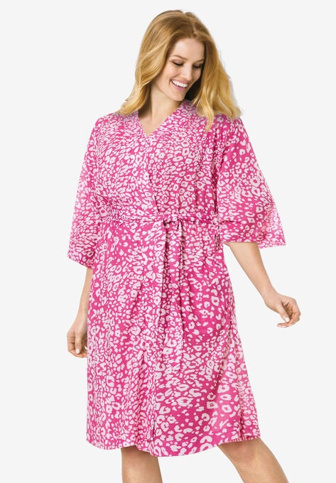 Cooling Robe, PARADISE PINK ANIMAL, hi-res image number null