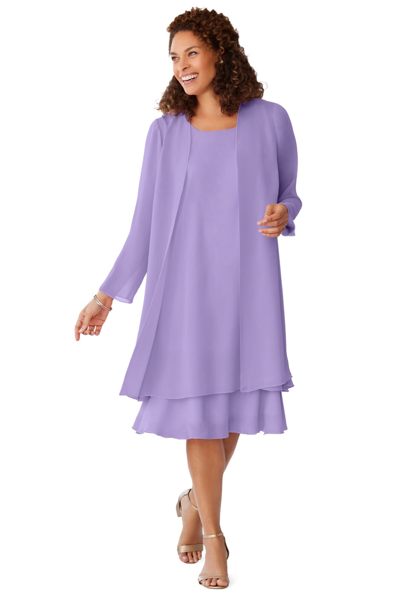 2-Piece Jacket Dress, , on-hover image number 1