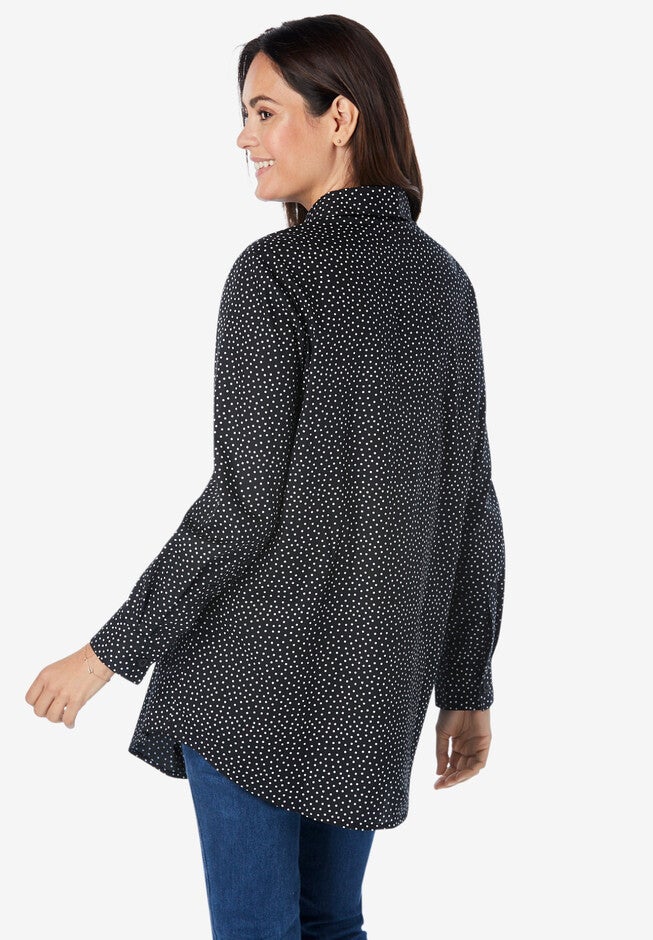 Perfect Long-Sleeve Button Down Shirt, , on-hover image number null