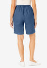 Elastic-Waist Cotton Short, , on-hover image number null