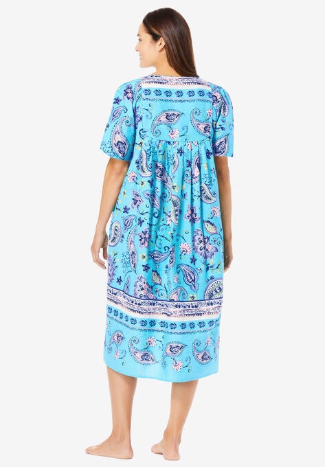 Mixed Print Short Lounger , , on-hover image number null