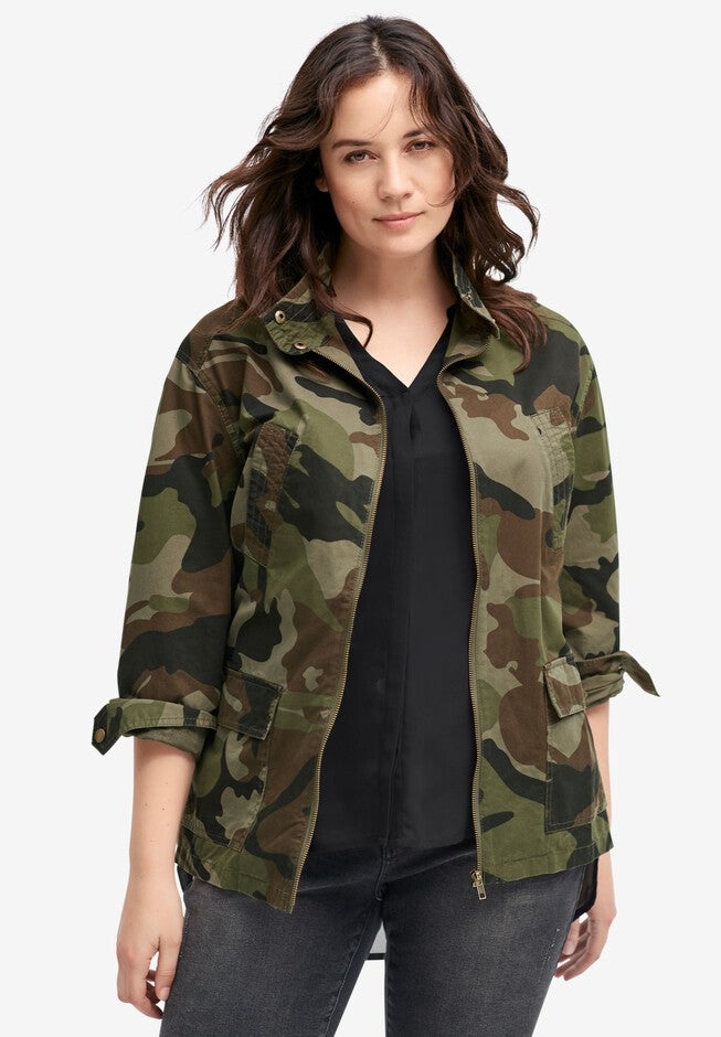 Camo Utility Jacket, , alternate image number null
