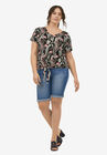 Tie-Front Tee, , alternate image number null