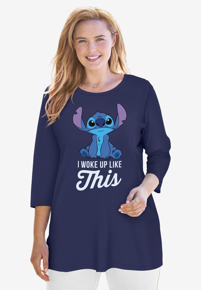 Disney Tunic, NAVY STITCH, hi-res image number 0