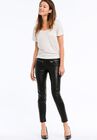 Skinny Leather Pants, BLACK, hi-res image number null