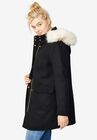 Side-Snap Wool Parka, , alternate image number null