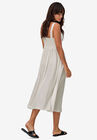 Button-Front A-Line Dress, , on-hover image number 1