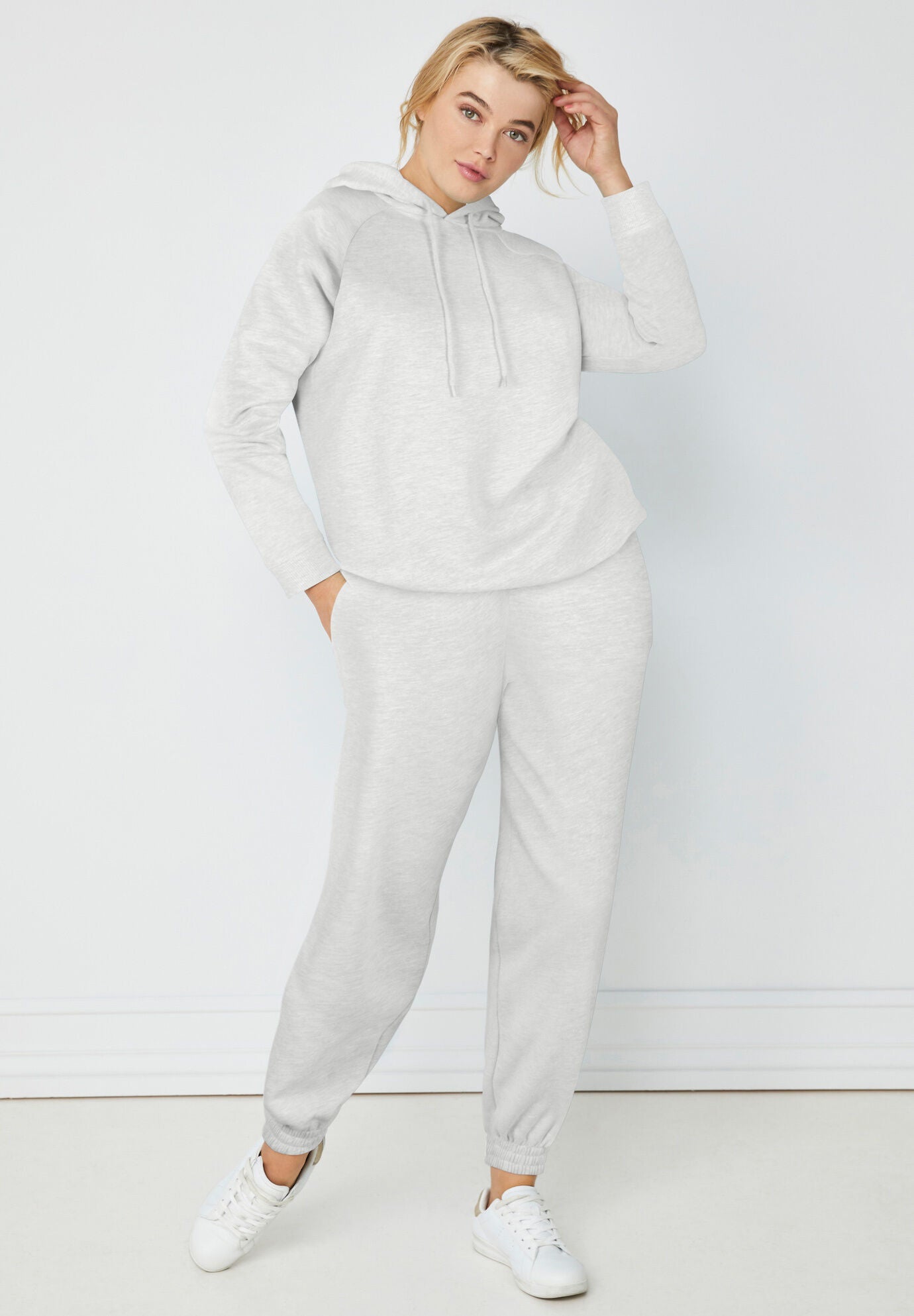 HOODED FLEECE SWEAT SET, , hi-res image number 0