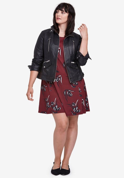 Madison 3/4 Sleeve Dress, , alternate image number null
