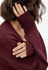 Blouson Sleeve Open Cardigan, , alternate image number null