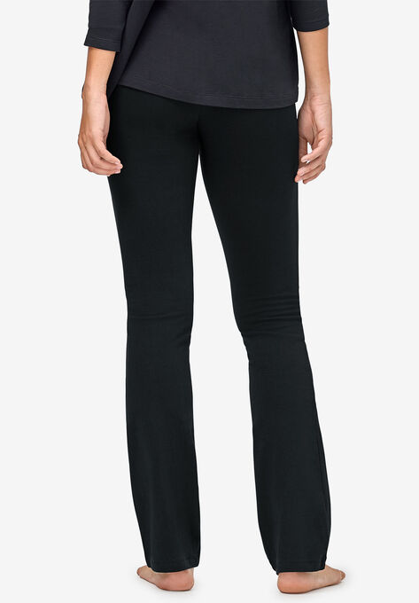 Stretch Bootcut Sleep Pants, , on-hover image number null