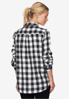 Plaid Flannel Shirt, , on-hover image number null
