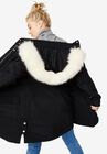 Side-Snap Wool Parka, , on-hover image number null