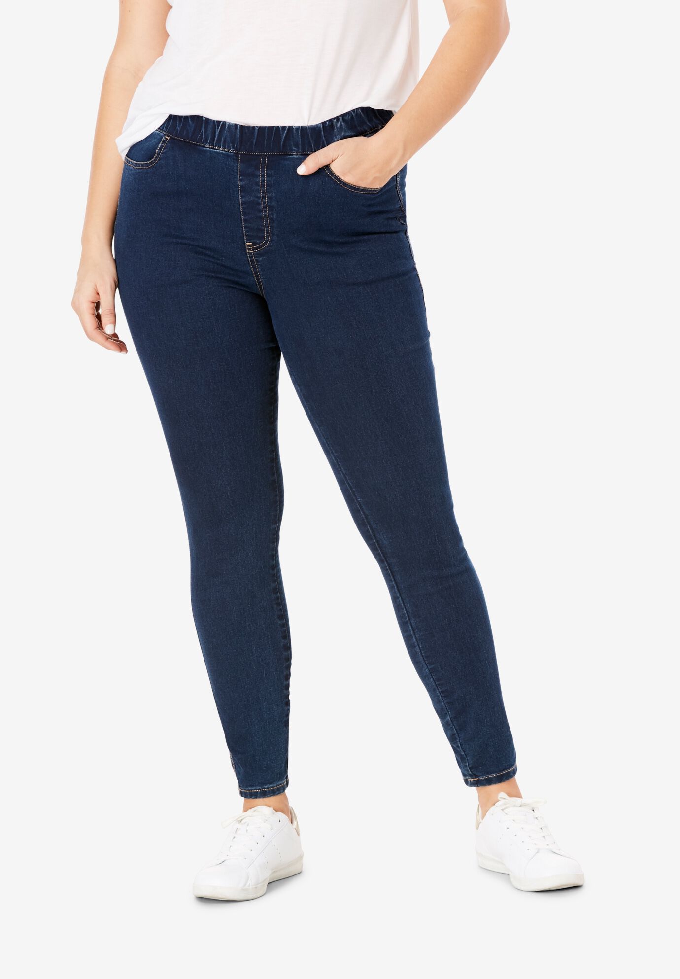plus size stretch jeggings