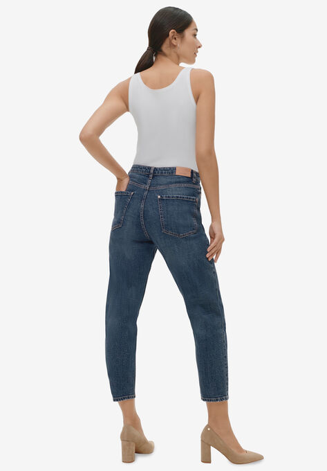 High-Waisted Mom Jeans, , on-hover image number null