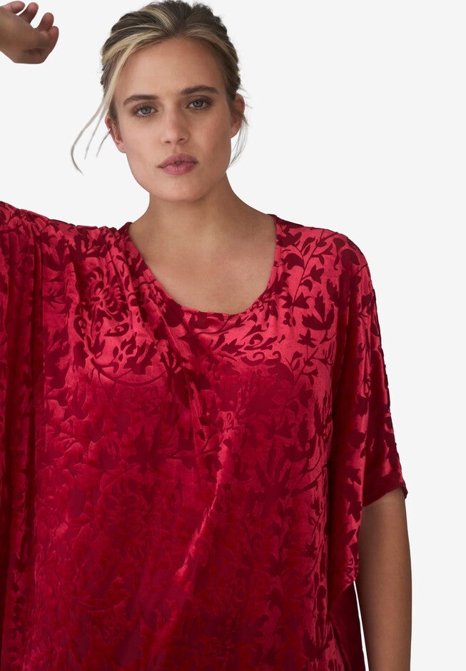Burnout Velvet Tunic, , alternate image number null