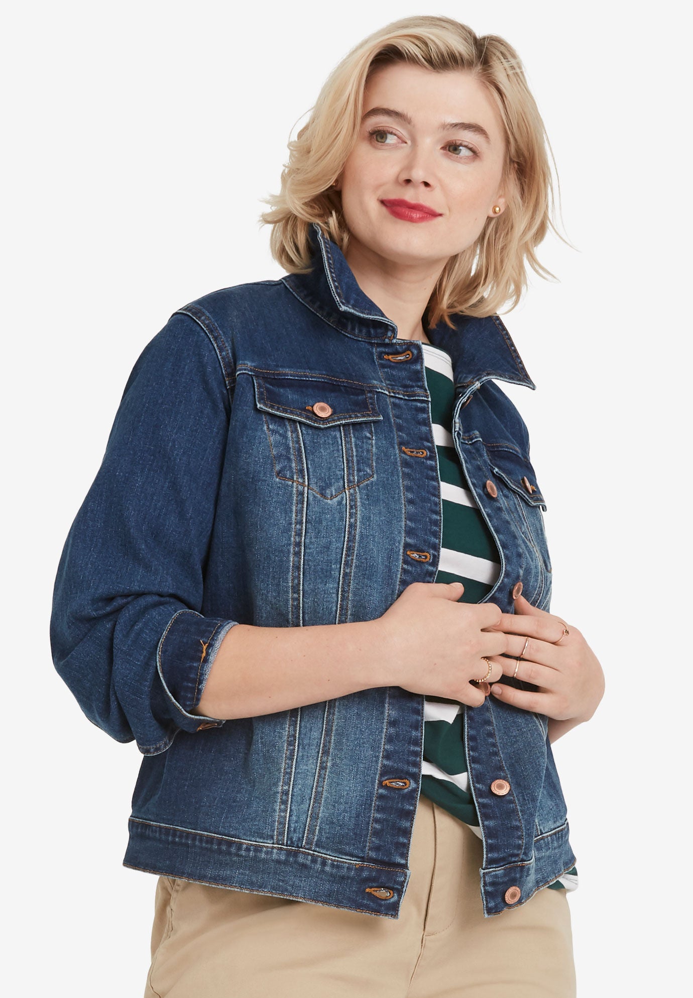 plus size jean suits
