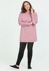 Lace Trim Sweatshirt Tunic, , alternate image number 3
