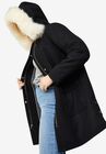 Side-Snap Wool Parka, , alternate image number null