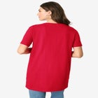 Ultimate Rhinestone V Neck Tunic image number null