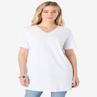 Ultimate Rhinestone V Neck Tunic image number null