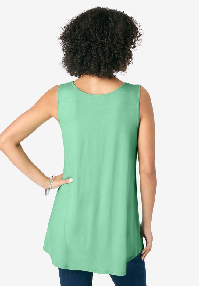Ultra Drape Tank Top image number 1