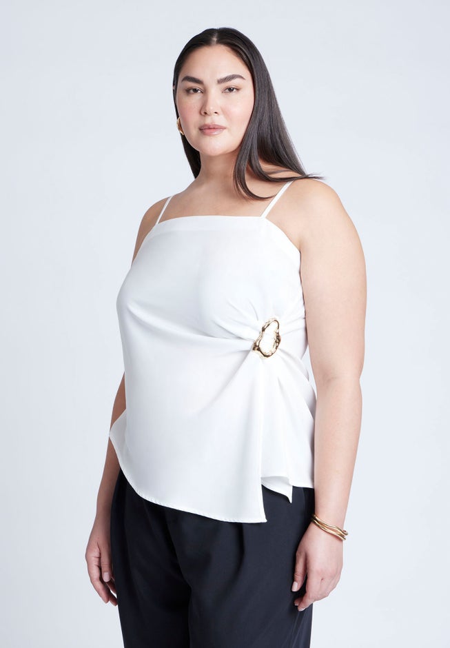Asym Top With Hardware Detail image number 0