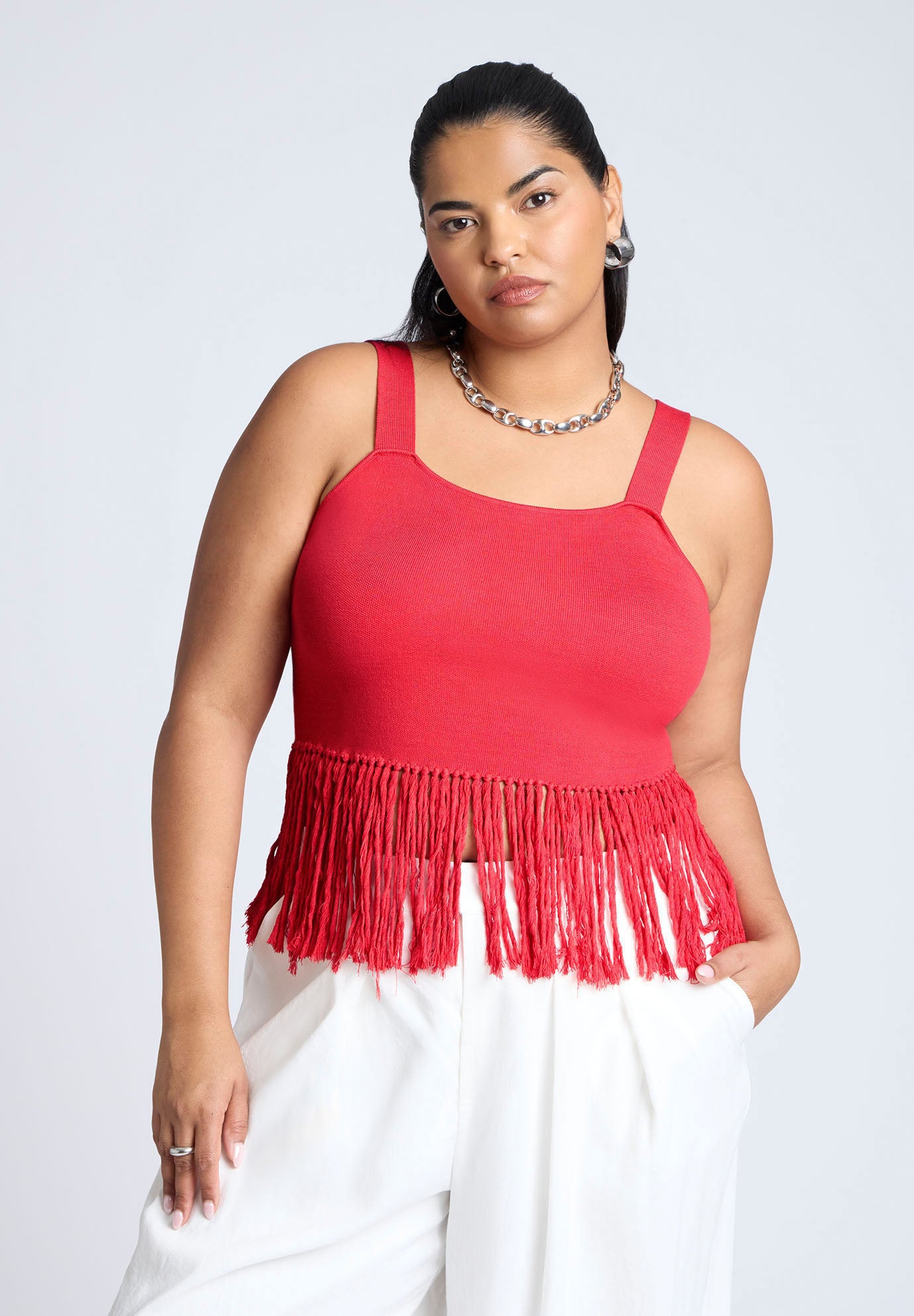 Fringe Crop Top image number 0