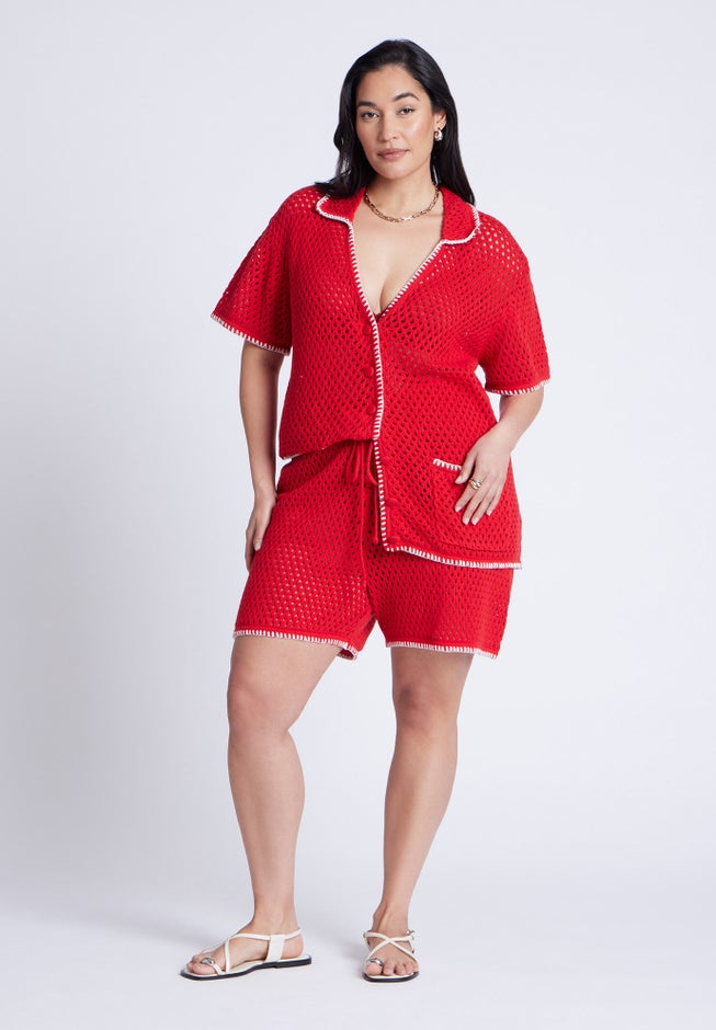 Crochet Sweater Tee image number 2