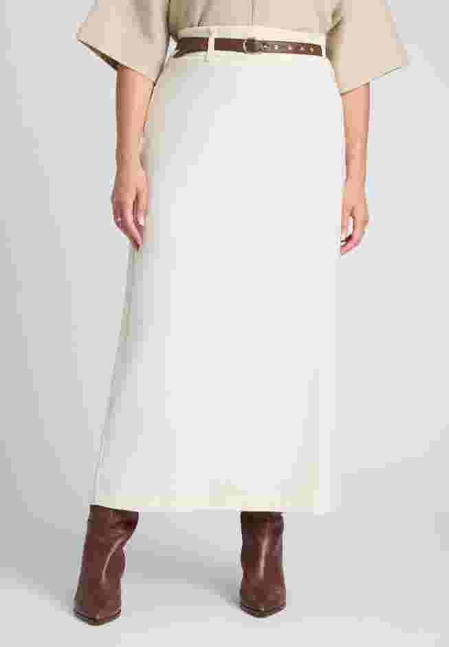 Belted Column Skirt image number 1