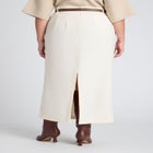 Belted Column Skirt image number null