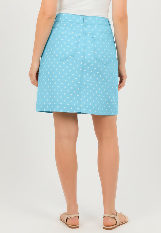 Adjustable Waist Chino Skort image number 1