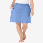Adjustable Waist Chino Skort image number null